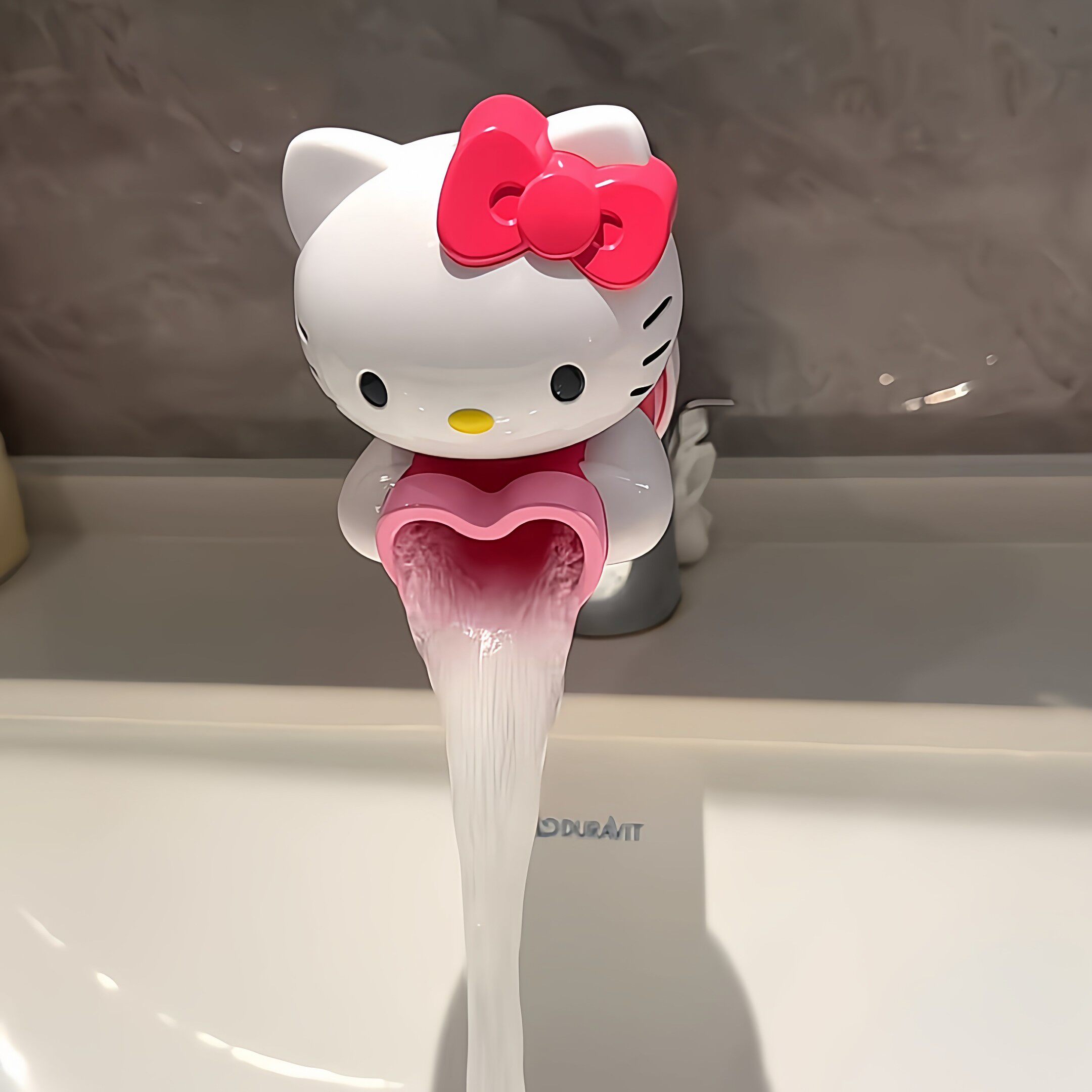 水龙头延伸器防溅水神器万能接头洗手池厨房可爱硅胶通用加长套嘴