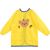 反穿 绘画长袖 儿童画画衣美术专用围裙透气薄款 防水倒背衣四季