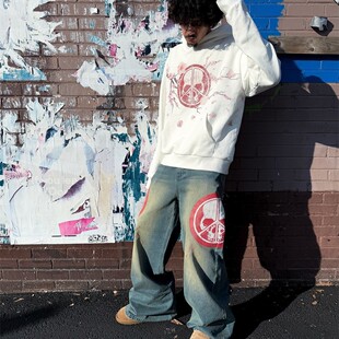 sweatshirt Peaceinwar 连帽卫衣 cross war 十字架印花男女款