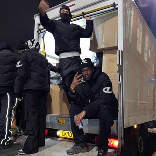 Trapstar羽绒棉服欧美保暖明星同款UKDRIPDRILL说唱嘻哈街头透气