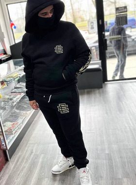 Eric Emanuel EE卫衣套装欧美明星同款UKDRIPDRILL嘻哈街头运动