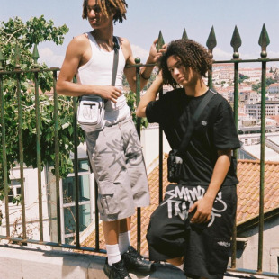 Minus Two夏季短袖T恤欧美明星同款UKDRIPDRILL嘻哈街头休闲时尚