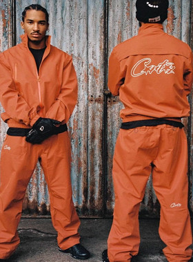 Corteiz冲锋衣长裤套装防水外套欧美明星同款UKDRIPDRILL街头嘻哈