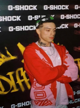 Sp5der高定拉链卫衣连帽衫宽松Centralcee美潮同款嘻哈说唱Spider