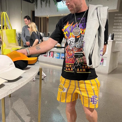 EricEmanuelEE夏季网眼短裤