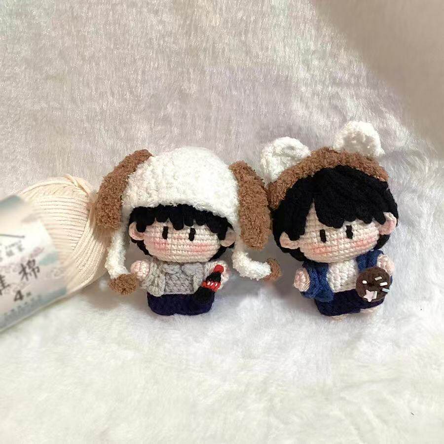 手工钩针编织张康乐马柏全周边