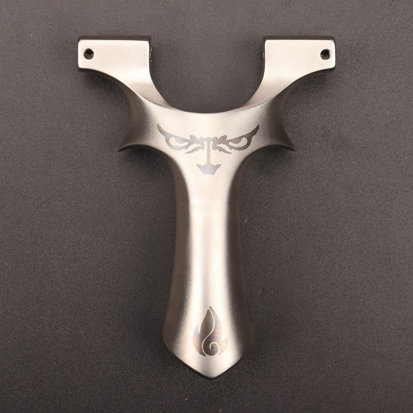 重炮恶魔弹弓630超硬不锈钢龙齿弹弓弓拓正品户外竞技弓