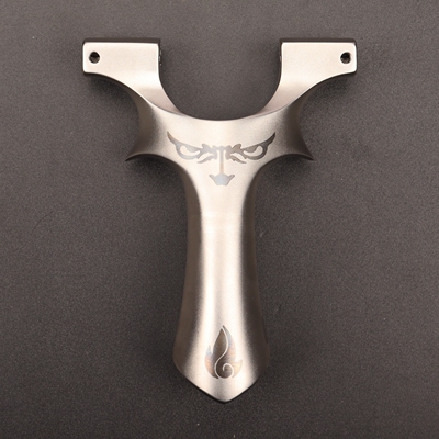 重炮恶魔弹弓630超硬不锈钢龙齿弹弓弓拓正品户外竞技弓