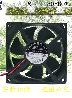 康姆罗顿 COMAIR ROTRON 24V 0.09A 2.20W FE24B3 8025 8CM 风扇