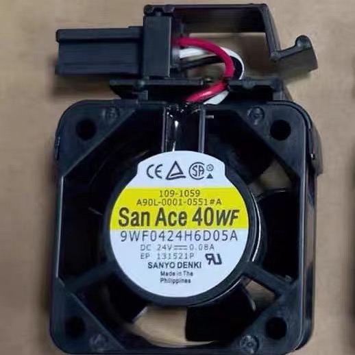 SanAce40WF 9WF0424H6D05A 24V发那科驱动风扇A90L-0001-0551#A