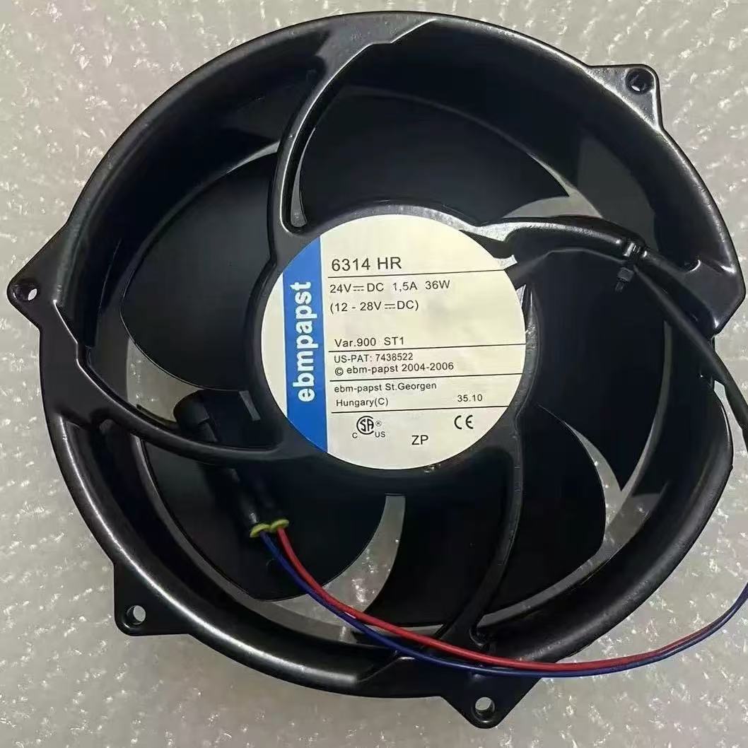 德国ebmpapst 6314HR-900 DC24V 36W 17251 ABBACS510变频器风扇