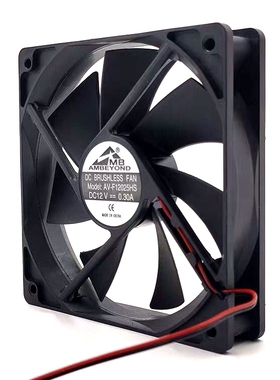 AMBEYOND DC12V0.30A AV-F12025HS 12厘米 4寸 机箱电源散热风扇