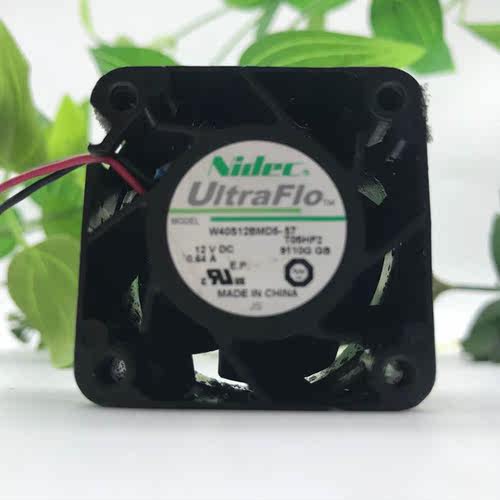 NIDEC W40S12BGB5-07 4028 4CM 0.42A PWN 双滚珠大风量风扇