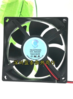 FrostWind 超静音8cm机箱风扇8025电源风机3线3针液压CPU散热风快