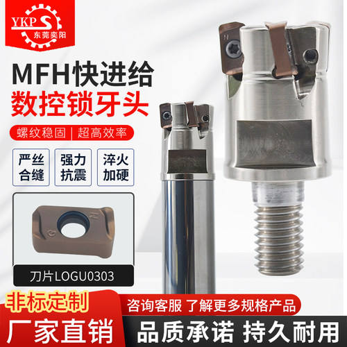 MFH双面快进给数控锁牙头