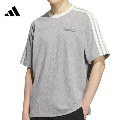 adidas阿迪达斯男子GFX TEE1运动休闲短袖T恤KF2477
