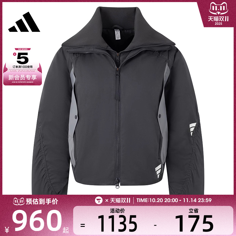adidas阿迪达斯女子FUSTL W P DJK C运动棉服JW8913