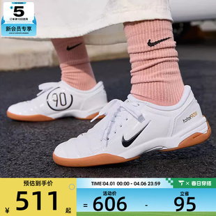 NIKE耐克女子TOTAL 低帮运动鞋 IB5666 100 90复古足球薄底鞋