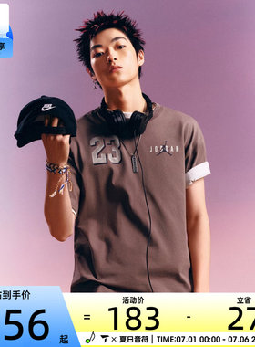 NIKE耐克男子AS M J BRK VRSTYGFX运动休闲短袖T恤IF3128-040