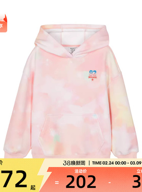 SKECHERS斯凯奇大童运动休闲套头衫卫衣P424G074-04YV