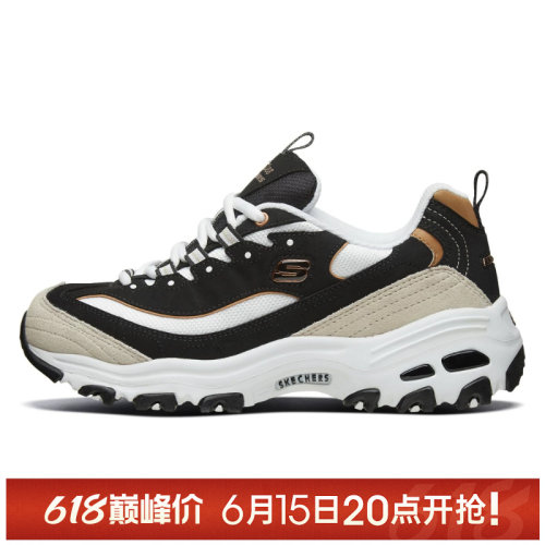 【TOP】SKECHERS斯凯奇女子D'LITESDLITES休闲鞋66666228-BKGD