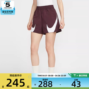 LOGO NSW 652 SHORT运动休闲短裤 HV2360 NIKE耐克女子AS