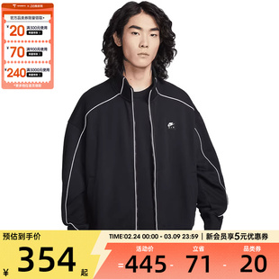NIKE耐克男子运动休闲梭织立领夹克外套IF1263-010