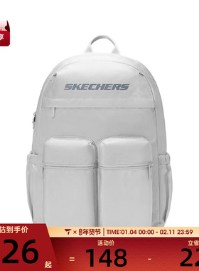 SKECHERS斯凯奇男女运动休闲双肩包L225U146-00MV