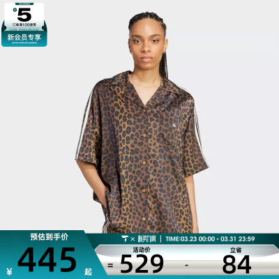 adidas阿迪达斯三叶草女子STN SHIRT运动休闲短袖衬衫KA2678