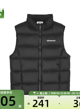 SKECHERS斯凯奇大童运动休闲羽绒马甲L424K080-0018