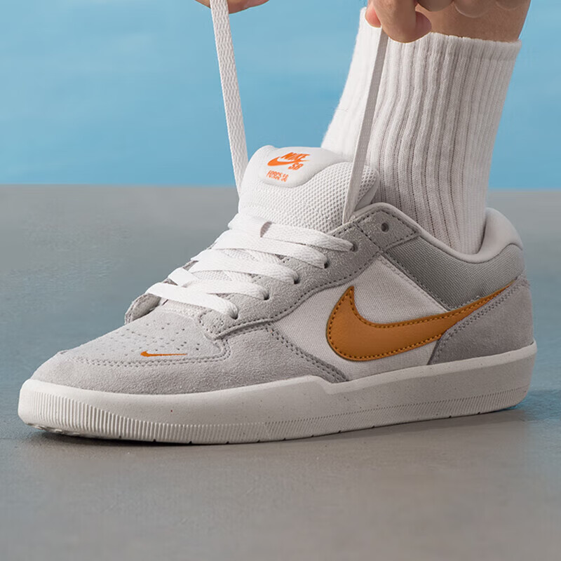 NIKE耐克男女SB FORCE 58经典复古运动舒适百搭滑板鞋DV5477-007