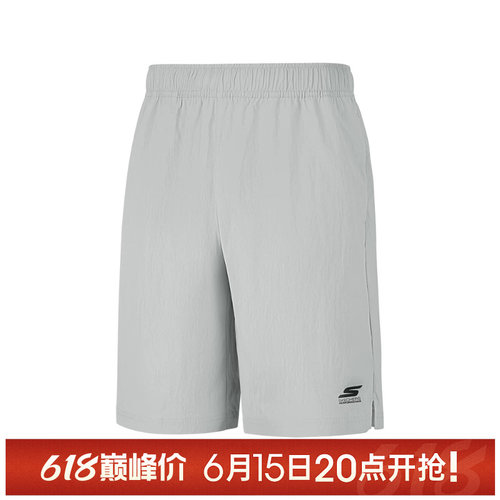 【TOP】SKECHERS斯凯奇男子运动休闲短裤P226M022-002E
