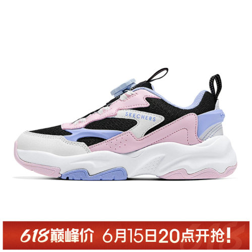 【TOP】SKECHERS斯凯奇儿童鞋GIRLSATHLEISURE运动鞋319076L-WBPK