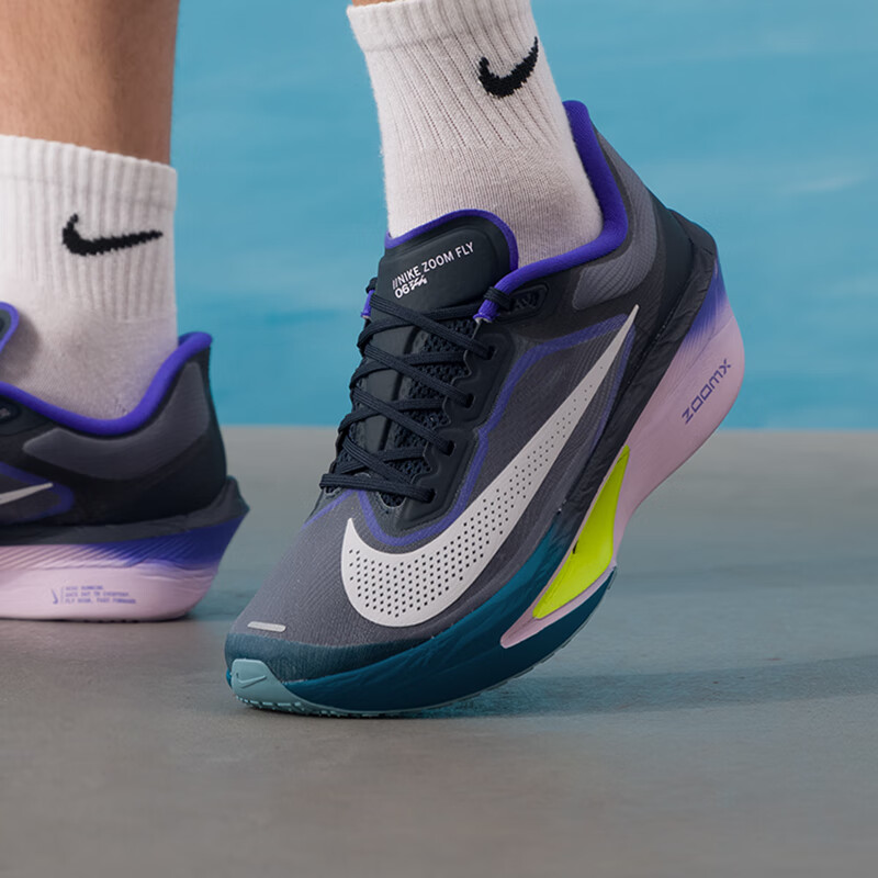 NIKE耐克男子ZOOM FLY 6缓震运动健身训练跑步鞋FN8454-403