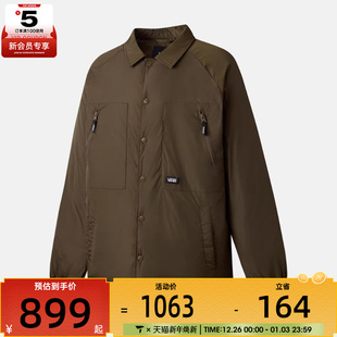 VANS范斯男子DOWN JACKET运动休闲羽绒服VN000QR9EMP COACH