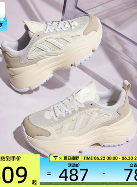adidas阿迪达斯三叶草男女OZGAIA W运动休闲鞋KJ7307