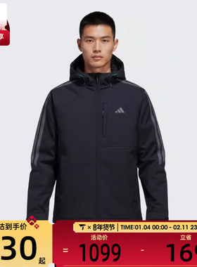 adidas阿迪达斯男子TH SOFTSHELL JK运动健身夹克外套KR2498