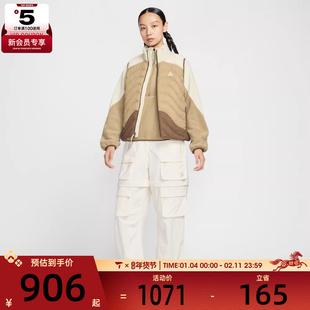 NIKE耐克女子ACG运动户外休闲保暖立领棉服马甲IB0803-229