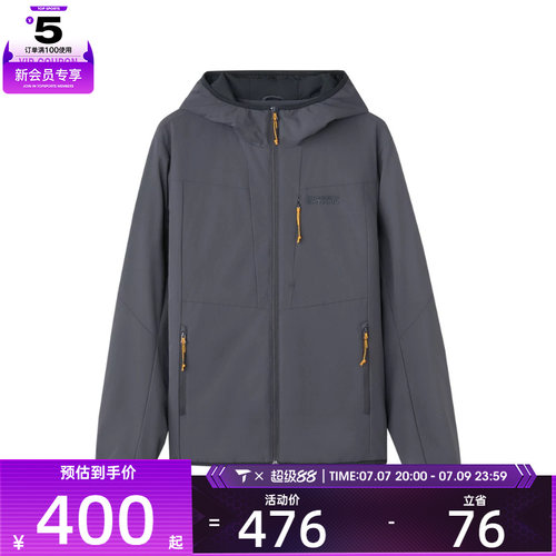 SKECHERS斯凯奇男子运动健身夹克外套L424M008-0403