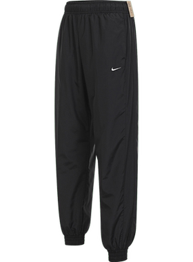 NIKE耐克女子OTG UV ESSNTL WVN运动裤宽松休闲长裤FV7661-010