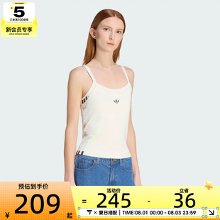 adidas阿迪达斯三叶草女子LAYERED TANK运动背心KW4525