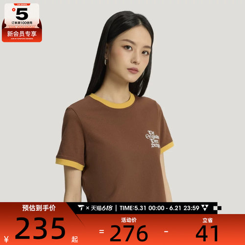 adidas阿迪达斯三叶草女子OG W TEE SS 2运动休闲短袖T恤KT3061