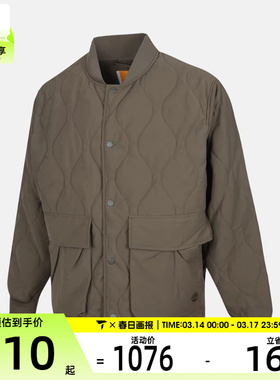 Timberland添柏岚男子AF Quilted运动休闲棉服外套A6N3Y-BK0