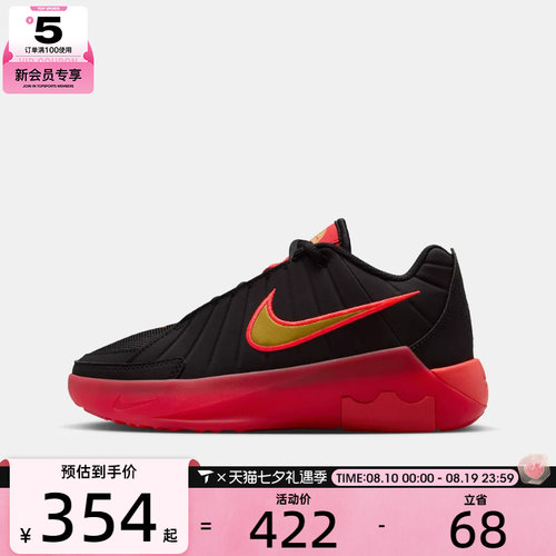 NIKE耐克大童詹姆斯LEBRON WITNESS IX运动训练篮球鞋HV2270-005