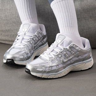 NIKE耐克女子 P-6000低帮老爹鞋日常运动休闲鞋BV1021-106