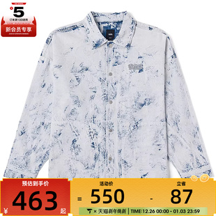 VANS范斯男子CNY SHACKET运动健身夹克外套VN000R5KF48 DENIM