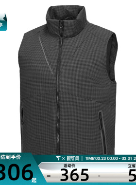 SKECHERS斯凯奇男女运动休闲棉马夹P125U019-053F