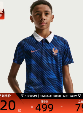 NIKE耐克大童运动休闲短袖T恤IB5129-480