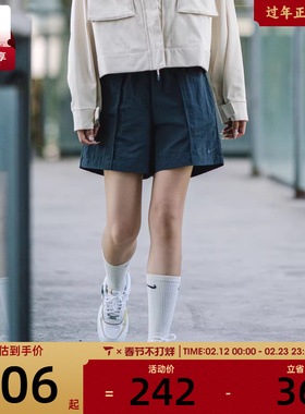 NIKE耐克女子AS W NSW ESSNTL MR运动休闲短裤FV6623-060