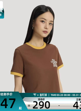 adidas阿迪达斯三叶草女子OG W TEE SS 2运动休闲短袖T恤KT3061